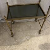 Small rolling nesting tables