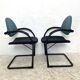 Paire de chaises modele onda édition vitra design mario bellini