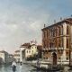 Tableau HST View of Venice animated by its canals (20th century school - anonymous)