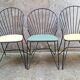Set of 4 chairs by J.O. Waldar & V. Möldhammer for Sonett Karl Fostel