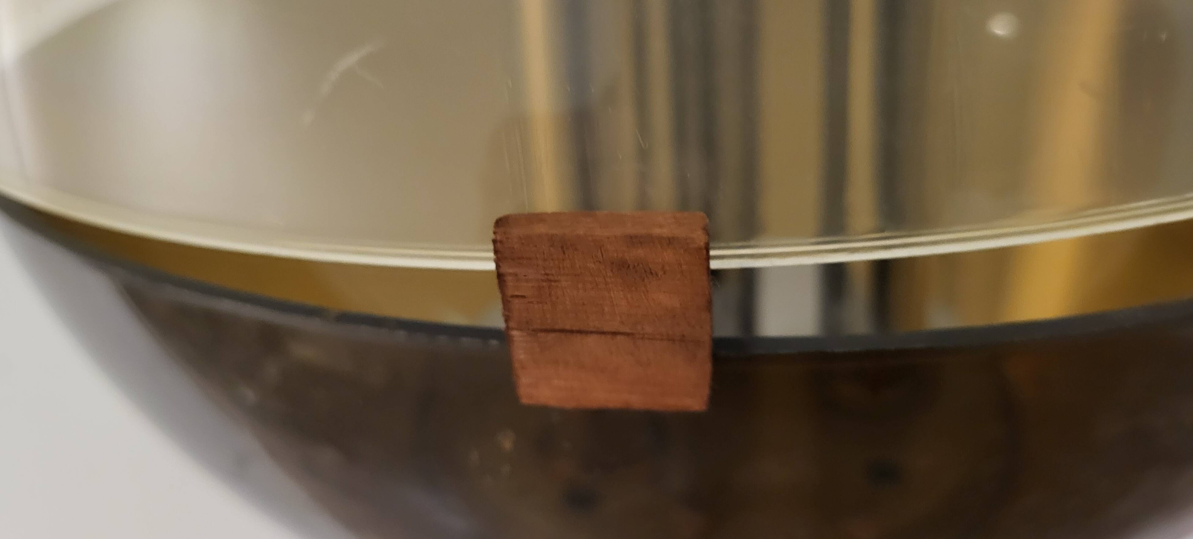 Space age ball pendant