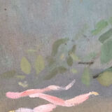 Painting on canvas Chrysanthemums