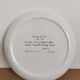 Plate by Zao Wou-Ki - Orchid - 1986 - signed