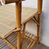 Rattan sofa end