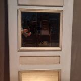 Woodwork trumeau with two mirrors
