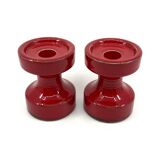 2 Steuler ceramic candle holders • Design Cari Zalloni • Circa 60-70