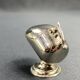 Individual ashtray with metal clasp