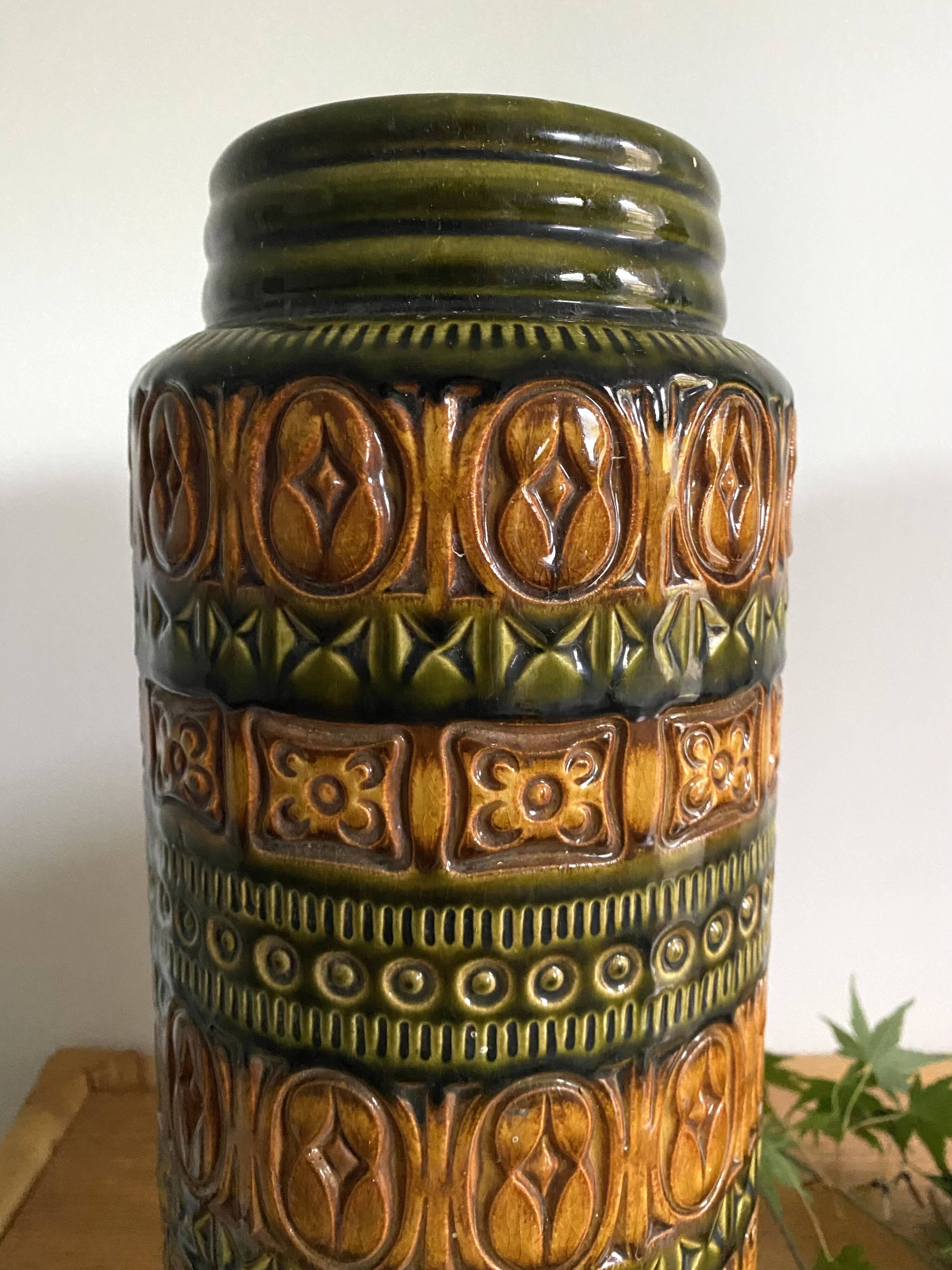 Pair of West Germany vases 40 cm, 1970s