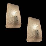 Murano Glass Sconces Set of 2 1970’s