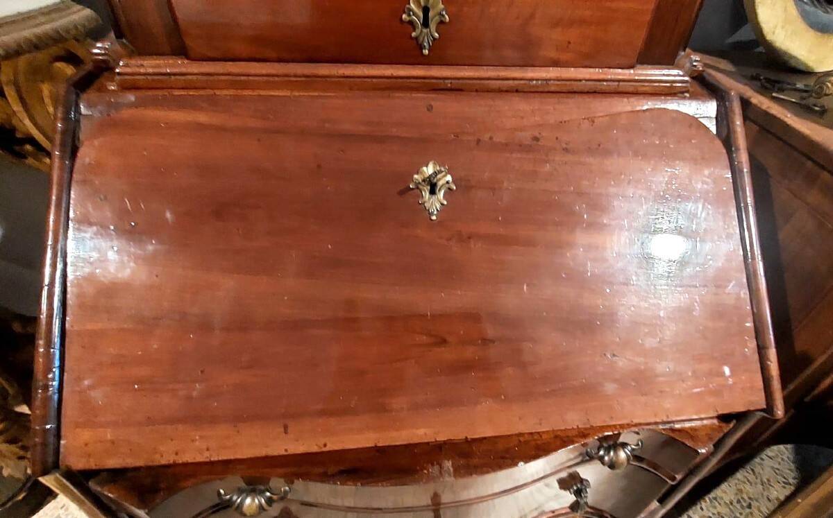 Small 18th century walnut trumeau L.72 CM