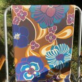 Chaises de camping pliantes années 70 , chaises de jardin terrasse
