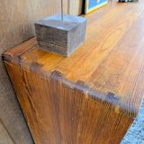 Vintage Solid Pine TV Hi-Fi Console Furniture 60s 70s 80s Chalet