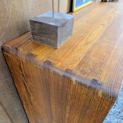 Vintage Solid Pine TV Hi-Fi Console Furniture 60s 70s 80s Chalet