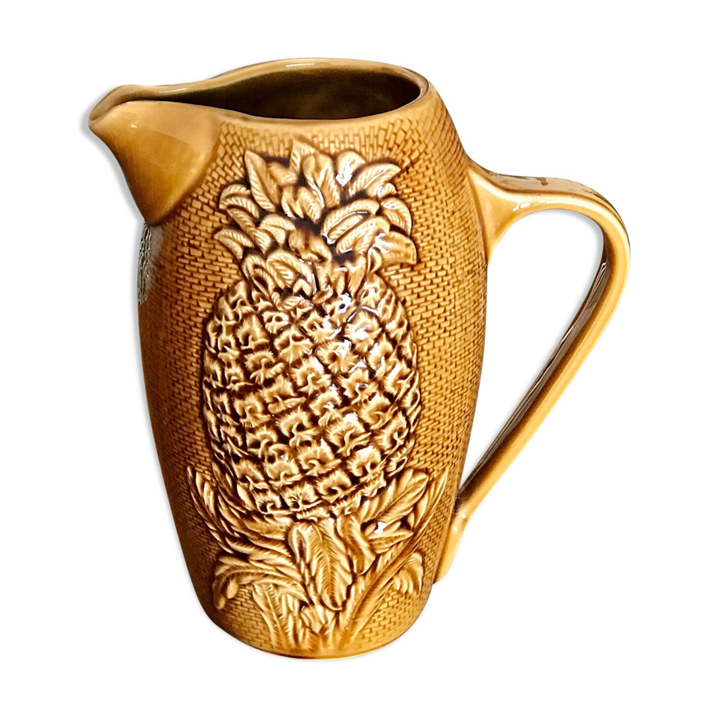 Pichet en céramique ananas
