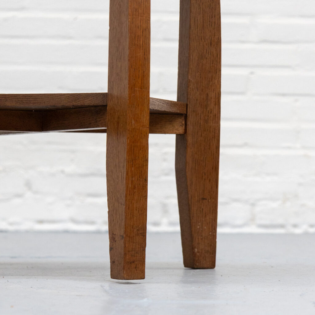 Octagonal Dutch Art Deco side table 1920s