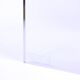 David Lange plexiglass side table