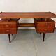 Mid-century Danish teak desk attributed to Louis van Teeffelen for Wébé, 1950s