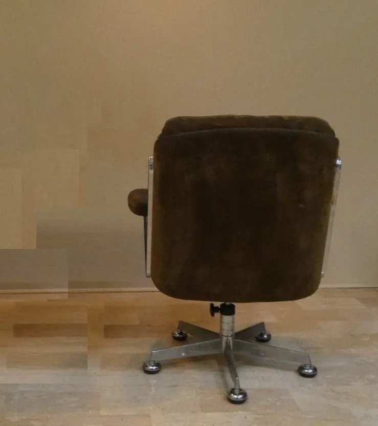 KS 172 H executive chair by Karl-Erik Ekselius for Joc Möbel Ab, 1970s