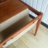 Scandinavian sofa side table 60s