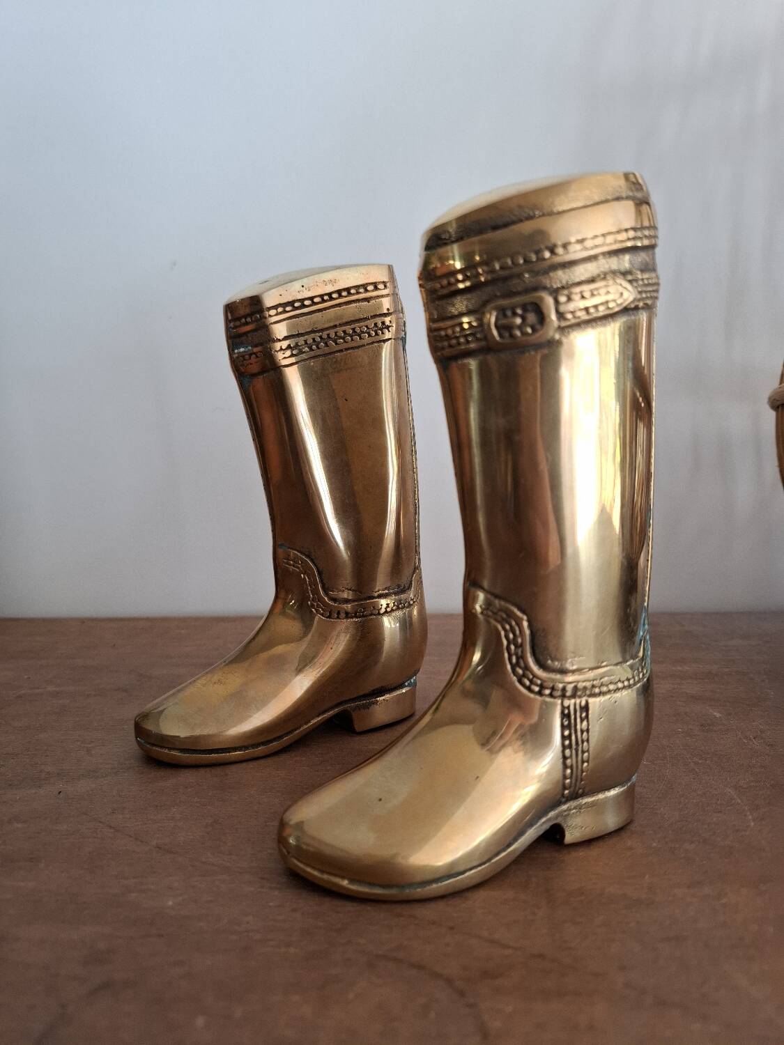 Cowboy boot bookends
