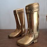 Cowboy boot bookends