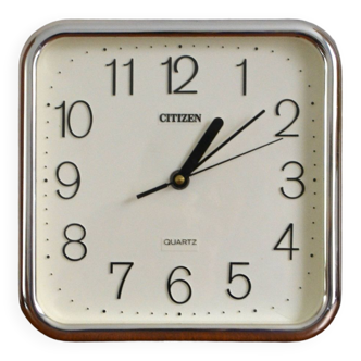 Vintage Citizen quartz clock 70s
