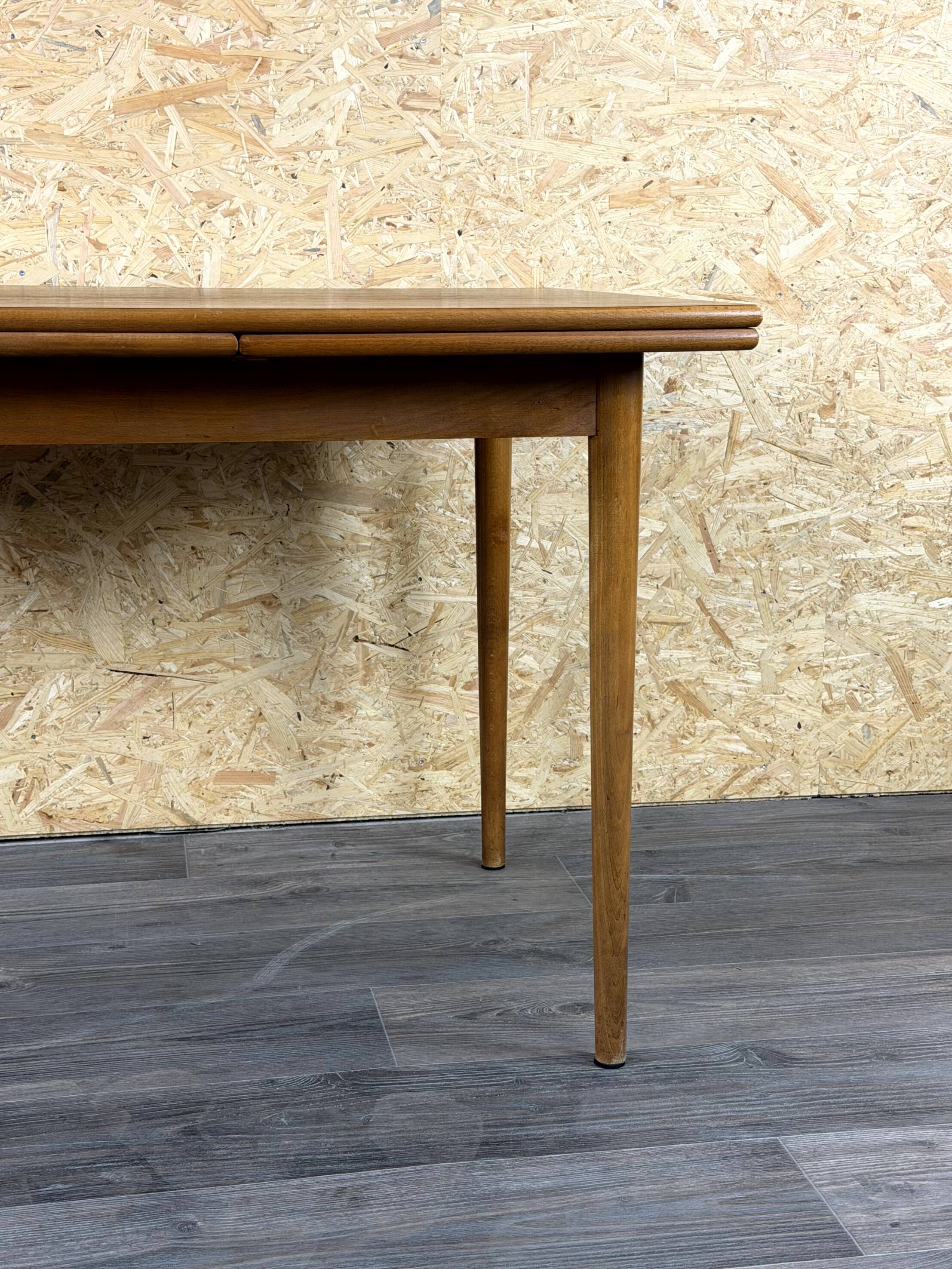 1960s 1970s Teak Dining Table Danish Modern Design Made in Denmark