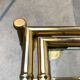 Bamboo imitation brass serving tray in Hollywood Regency style from the mid-century, 1960s.