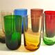 Set de 8 verres-gobelets colorés