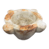 Antique marble mortar