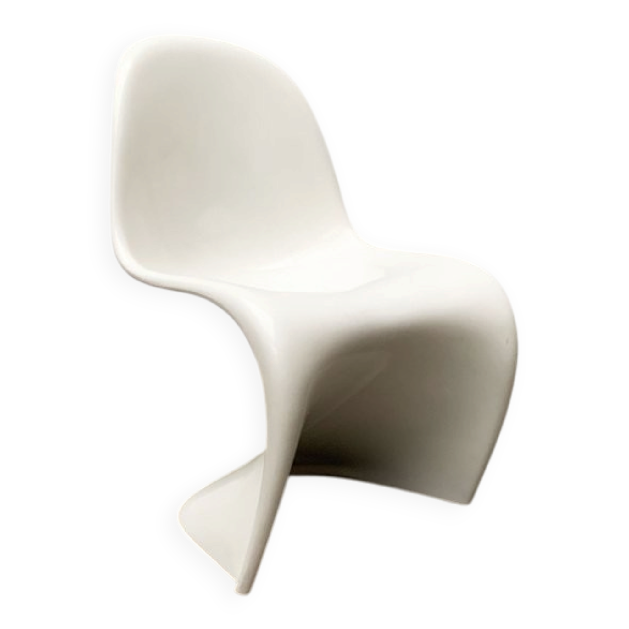 Panton side chairs from the mid-century by Verner Panton for Herman Miller, 1960s.