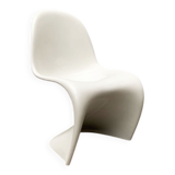 Panton side chairs from the mid-century by Verner Panton for Herman Miller, 1960s.