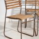 Chaises de jardin anciennes (vers 1920). Ensemble de 4 pièces #2