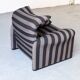 Set of 2 easy chairs 'Maralunga' by Vico Magistretti