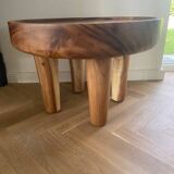 Suar wood side table