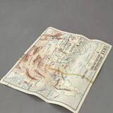 Old school geographical map, Rossignol edition