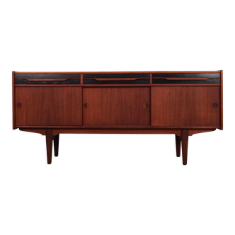 Teak sideboard, Danish design, 1970s, production: Denmark