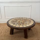 Table basse herbiers vintage