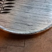 Vintage tart dish 31 cm earthenware from Salins model Toledo 1960s