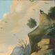 Ancient painting "Orpheus Charming the Animals" oil on panel '700