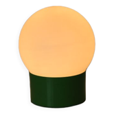 Lampe acier vert opaline