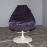 Model F585 armchair and ottoman Set by Geoffrey Harcourt for Artifort