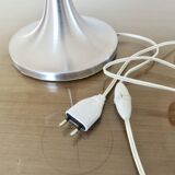 Brushed metal tulip floor lamp vintage 70s