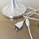Brushed metal tulip floor lamp vintage 70s