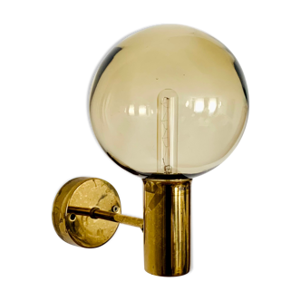 Brass wall lamp by Hans Agne Jakobsson