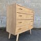 Commode vintage années 1950, pieds compas