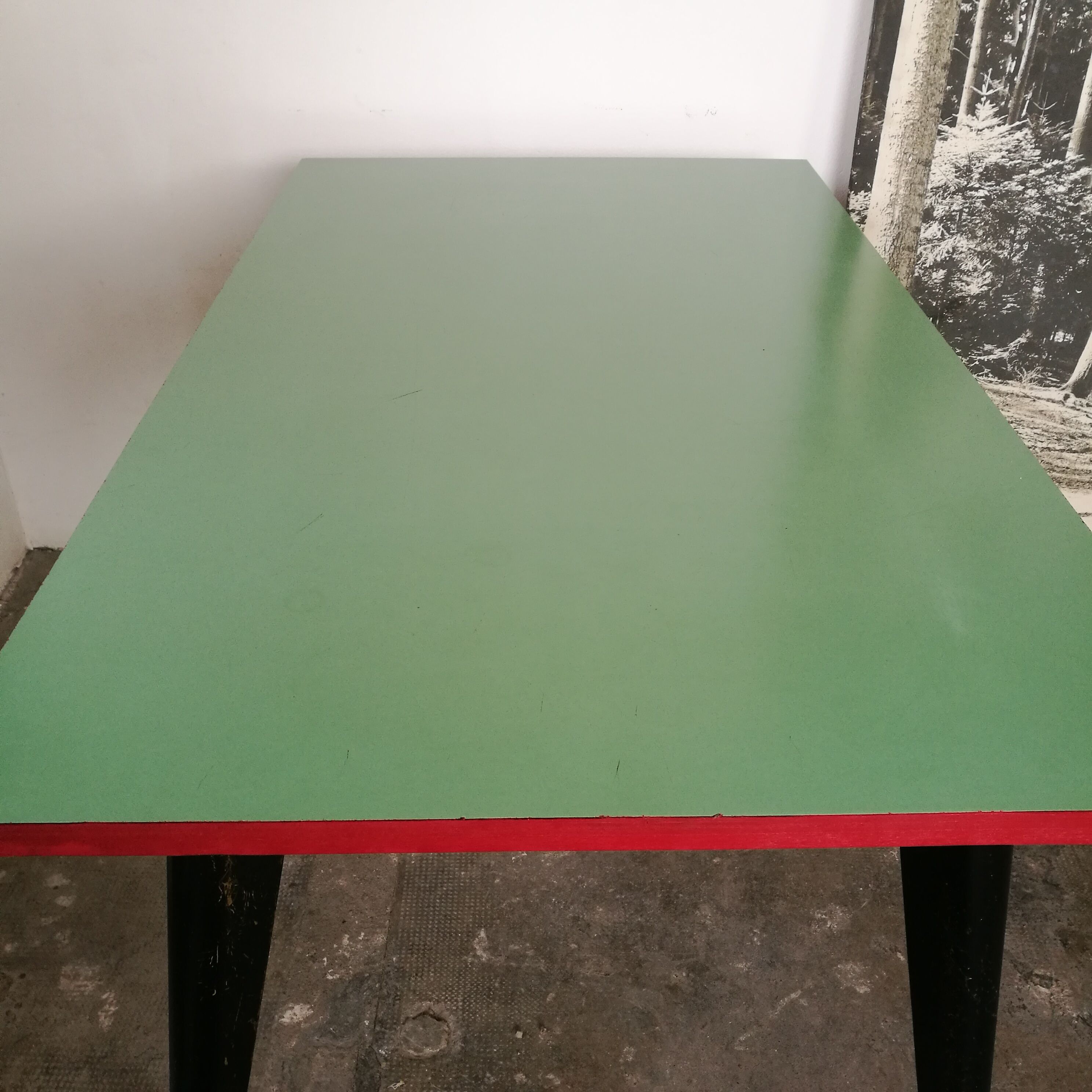 Tolix table by Xavier Pauchard