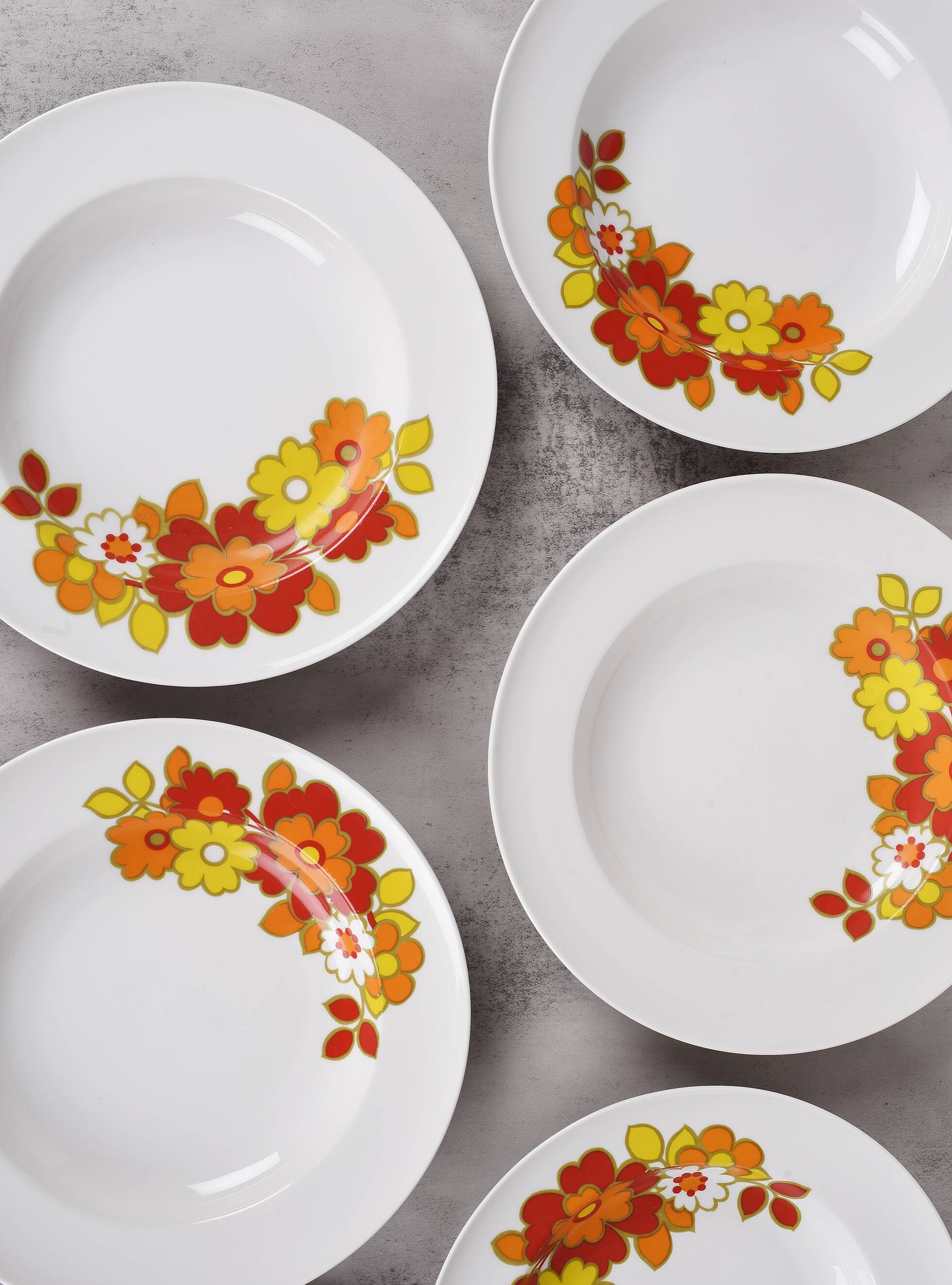 6 seltmann weiden bavaria porcelain soup plates