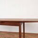 Mid-century Danish teak extendable dining table, 1960s.