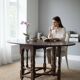 CC41 stamped steering wheel table – English furniture from the Second World War